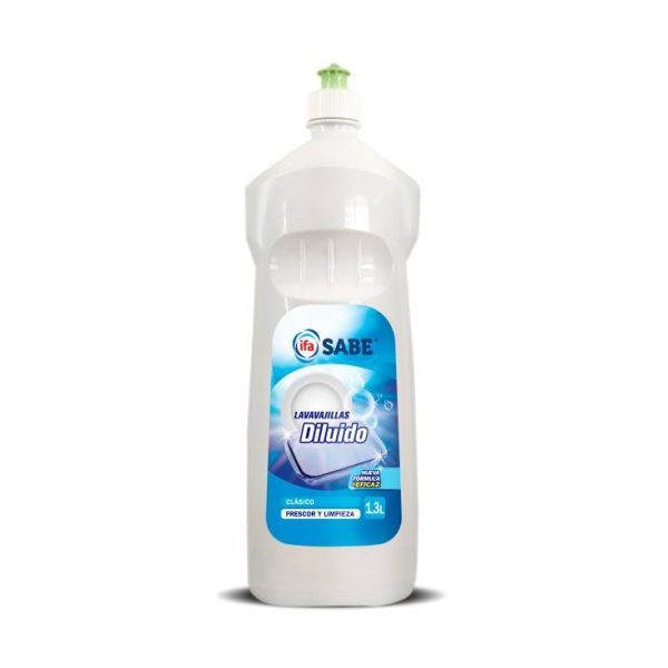 Diluted dishwasher
