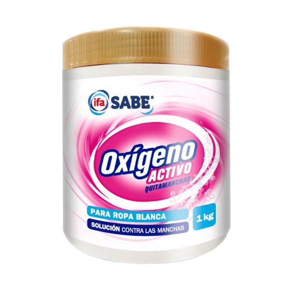 Active oxygen activator for linen