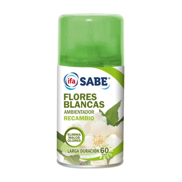 Air freshener spray recamb.flores blancas