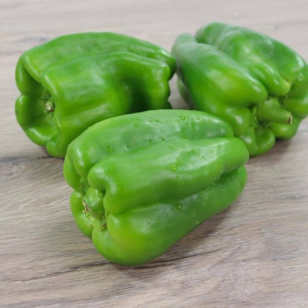 Fat green peppers